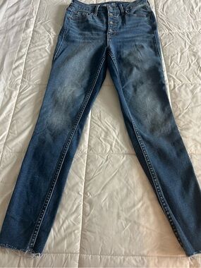 Old Navy Rockstar Super Skinny Jeans in Dark Blue